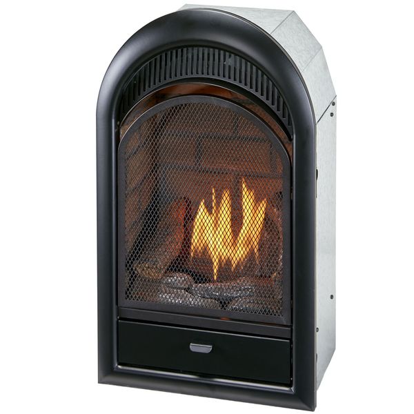 Bluegrass Living Vent Free Propane Gas Fireplace Insert - 10,000 Btu, T-Stat Control B100TP